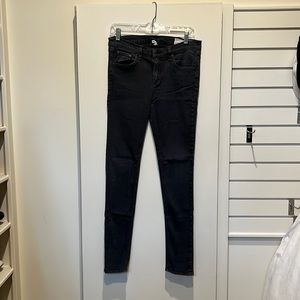 Rag & Bone Grey Skinny Jean